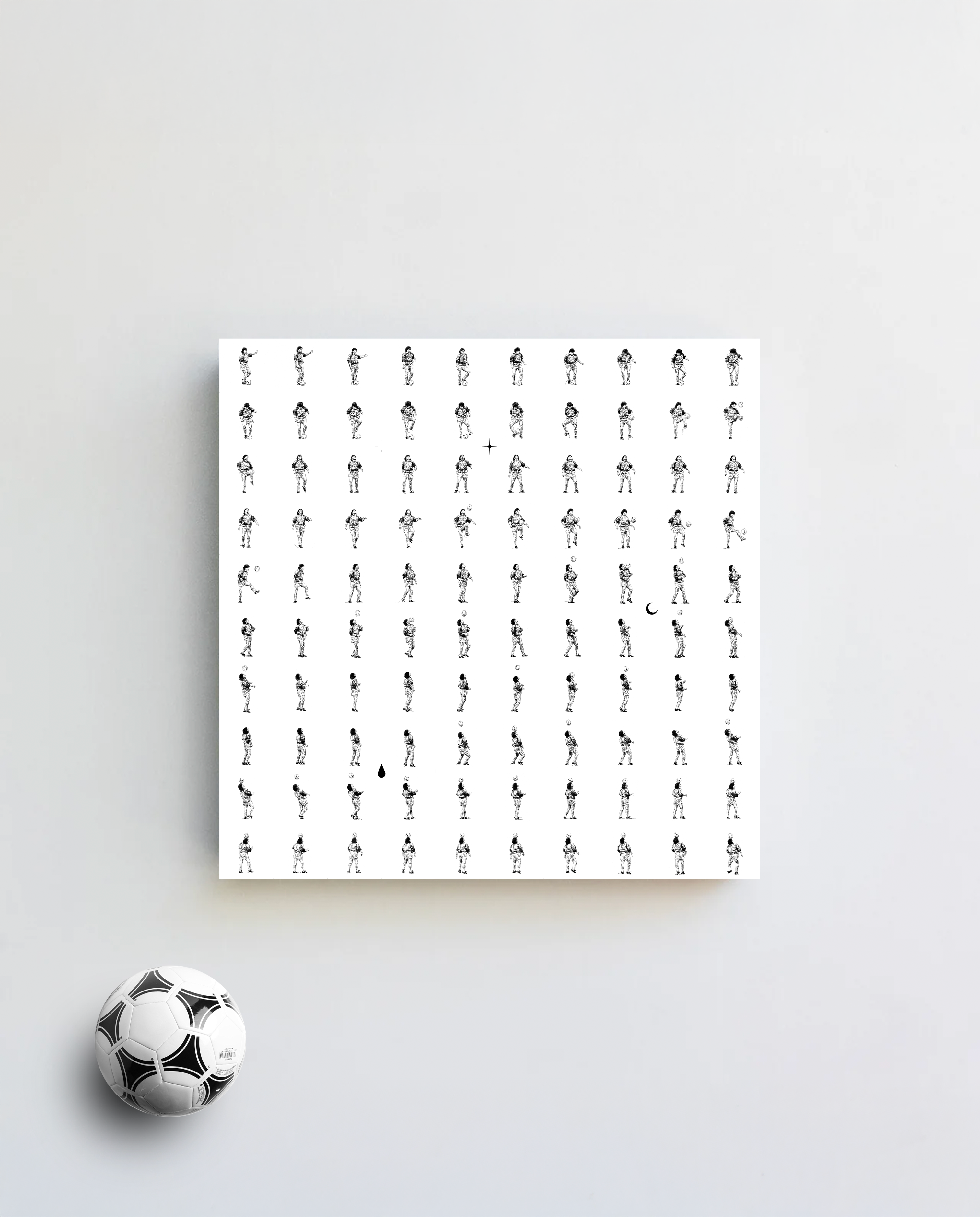 ICONIC FRAMES - Maradona