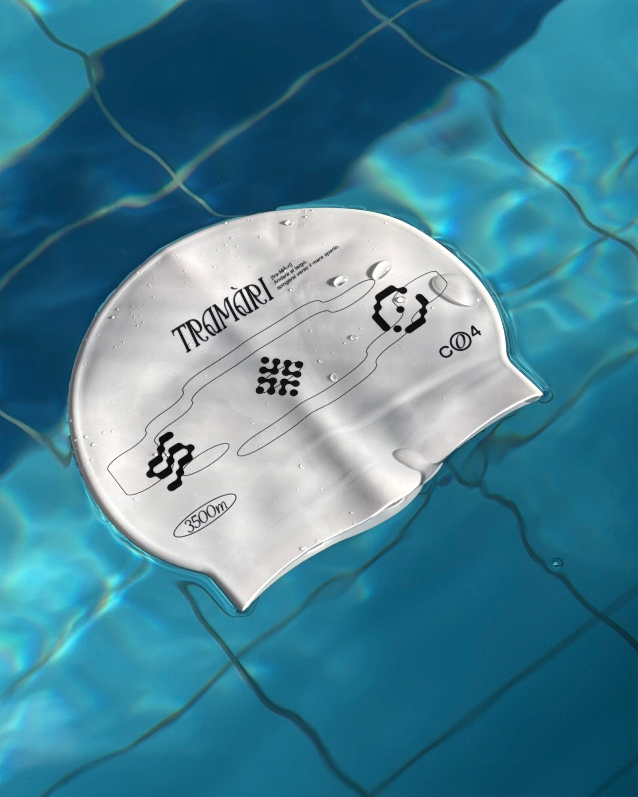 TRAMÀRI - Swimming Cap White