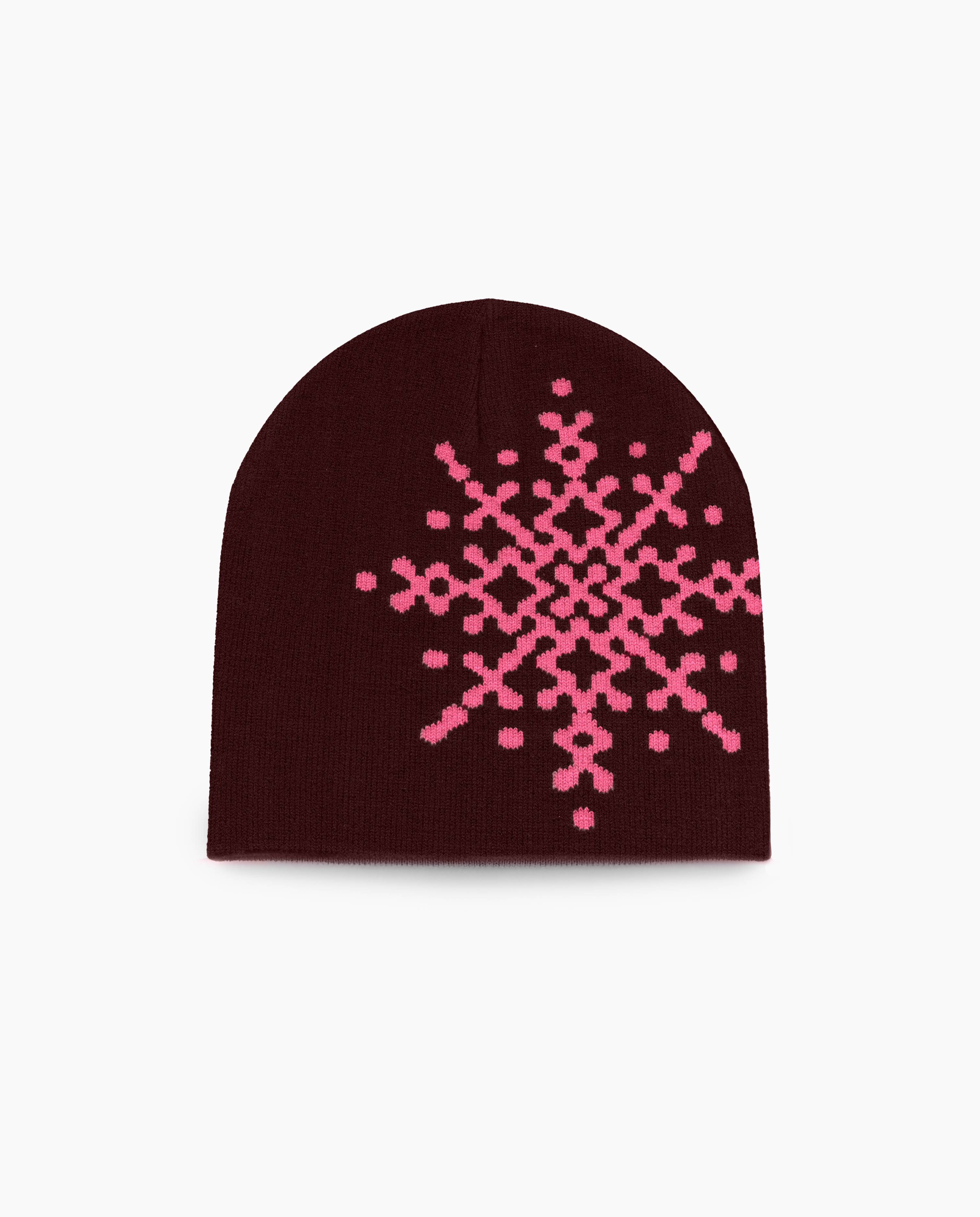INVERNO '56 - Beanie SnowFlake Bordeaux