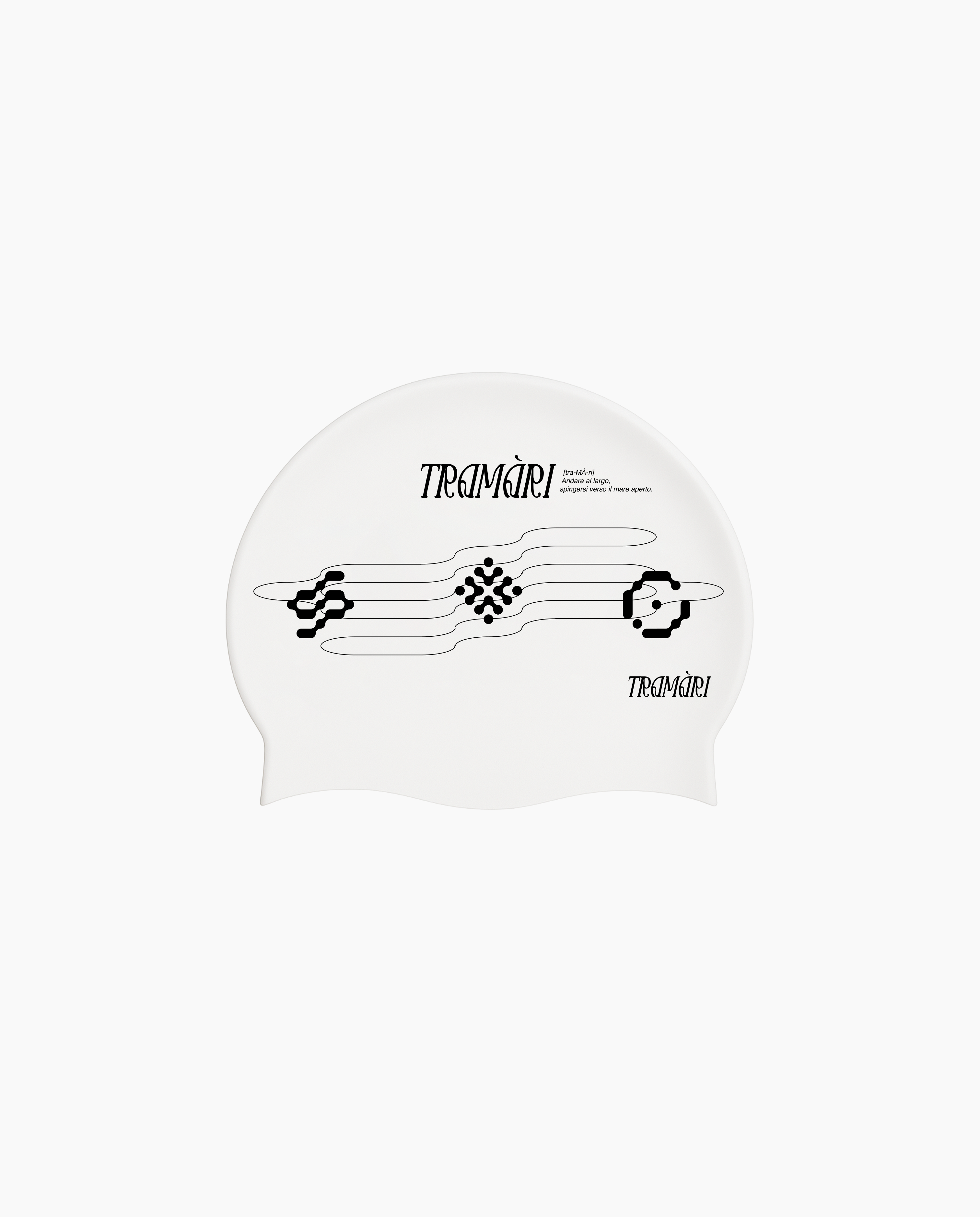 TRAMÀRI - Swimming Cap White