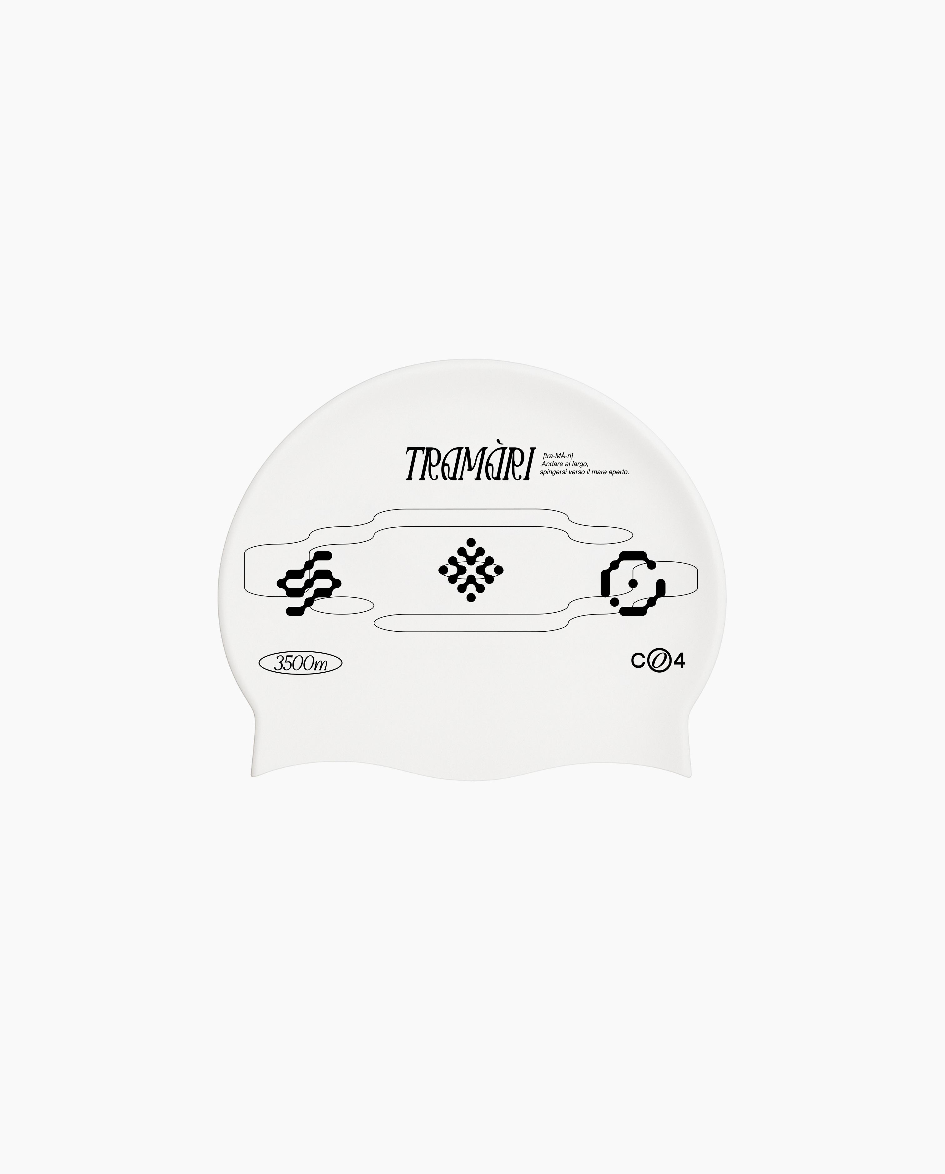 TRAMÀRI - Swimming Cap White